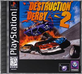 Box cover for Destruction Derby 2 on the Sony Playstation.