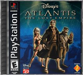Box cover for Disney's Atlantis: The Lost Empire on the Sony Playstation.