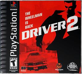 Box cover for Driver 2 on the Sony Playstation.