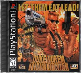 Box cover for Duke Nukem: Time to Kill on the Sony Playstation.