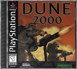 Box cover for Dune 2000 on the Sony Playstation.
