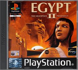 Box cover for Egypt II: The Heliopolis Prophecy on the Sony Playstation.