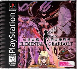Box cover for Elemental Gearbolt on the Sony Playstation.