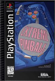 Box cover for Extreme Pinball on the Sony Playstation.