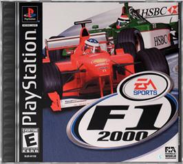 Box cover for F1 2000 on the Sony Playstation.