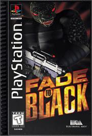 Box cover for Fade to Black on the Sony Playstation.