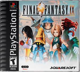 Box cover for Final Fantasy IX on the Sony Playstation.