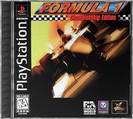 Box cover for Formula 1 Championship Edition on the Sony Playstation.