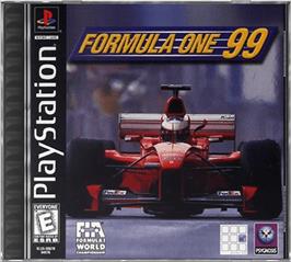 Box cover for Formula One 99 on the Sony Playstation.