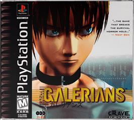 Box cover for Galerians on the Sony Playstation.