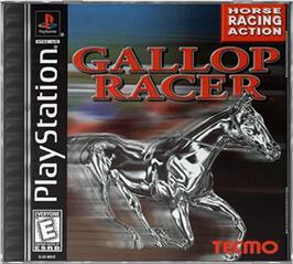 Box cover for Gallop Racer on the Sony Playstation.