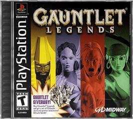 Box cover for Gauntlet Legends on the Sony Playstation.
