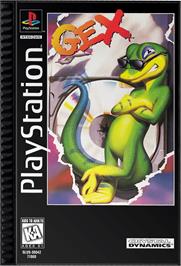 Box cover for Gex on the Sony Playstation.