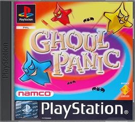 Box cover for Ghoul Panic on the Sony Playstation.