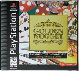 Box cover for Golden Nugget on the Sony Playstation.