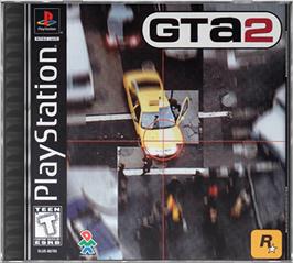 Box cover for Grand Theft Auto 2 on the Sony Playstation.