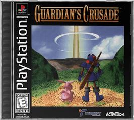 Box cover for Guardian's Crusade on the Sony Playstation.