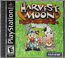 Box cover for Harvest Moon: Back to Nature on the Sony Playstation.