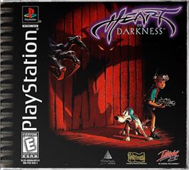 Box cover for Heart of Darkness on the Sony Playstation.
