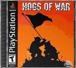 Box cover for Hogs of War on the Sony Playstation.