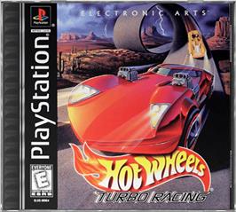 Box cover for Hot Wheels: Turbo Racing on the Sony Playstation.