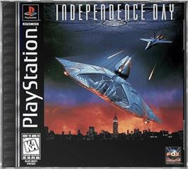 Box cover for Independence Day on the Sony Playstation.