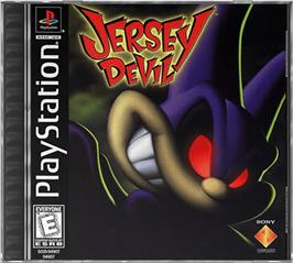 Box cover for Jersey Devil on the Sony Playstation.