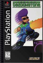 Box cover for Johnny Bazookatone on the Sony Playstation.
