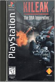 Box cover for Kileak: The DNA Imperative on the Sony Playstation.