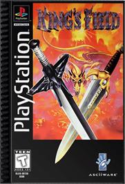 Box cover for King's Field on the Sony Playstation.
