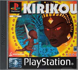 Box cover for Kirikou on the Sony Playstation.