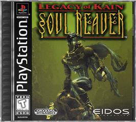 Box cover for Legacy of Kain: Soul Reaver on the Sony Playstation.