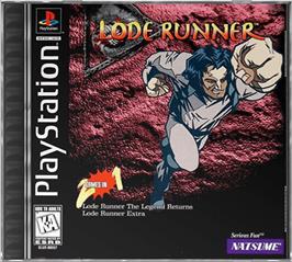 Box cover for Lode Runner: The Legend Returns on the Sony Playstation.