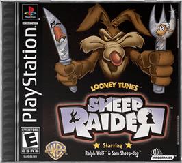 Box cover for Looney Tunes: Sheep Raider on the Sony Playstation.