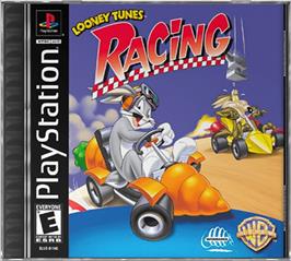 Box cover for Looney Tunes Racing on the Sony Playstation.