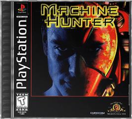 Box cover for Machine Hunter on the Sony Playstation.