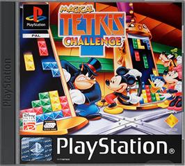 Box cover for Magical Tetris Challenge on the Sony Playstation.