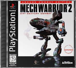 Box cover for MechWarrior 2: 31st Century Combat on the Sony Playstation.