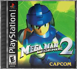 Box cover for Mega Man Legends 2 on the Sony Playstation.