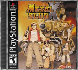 Box cover for Metal Slug X: Super Vehicle - 001 on the Sony Playstation.