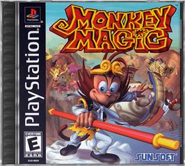 Box cover for Monkey Magic on the Sony Playstation.