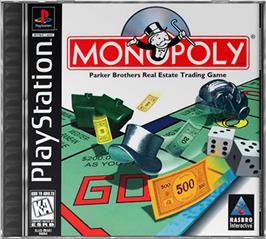 Box cover for Monopoly on the Sony Playstation.