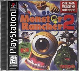 Box cover for Monster Rancher 2 on the Sony Playstation.
