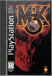 Box cover for Mortal Kombat 3 on the Sony Playstation.