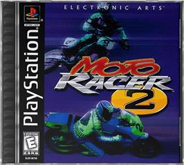 Box cover for Moto Racer 2 on the Sony Playstation.