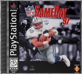 Box cover for NFL GameDay '97 on the Sony Playstation.
