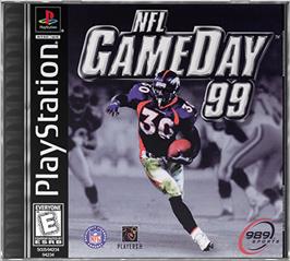 Box cover for NFL GameDay '99 on the Sony Playstation.