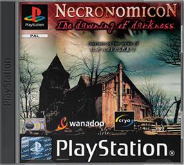 Box cover for Necronomicon: The Dawning of Darkness on the Sony Playstation.