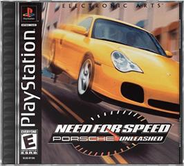 Box cover for Need for Speed: Porsche Unleashed on the Sony Playstation.