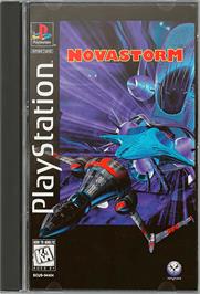 Box cover for Novastorm on the Sony Playstation.